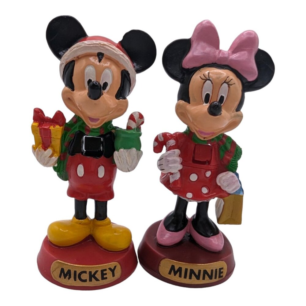Kurt Adler 4" Disney Mickey & Minnie Mouse Miniature Nutcrackers - Picture 3 of 11